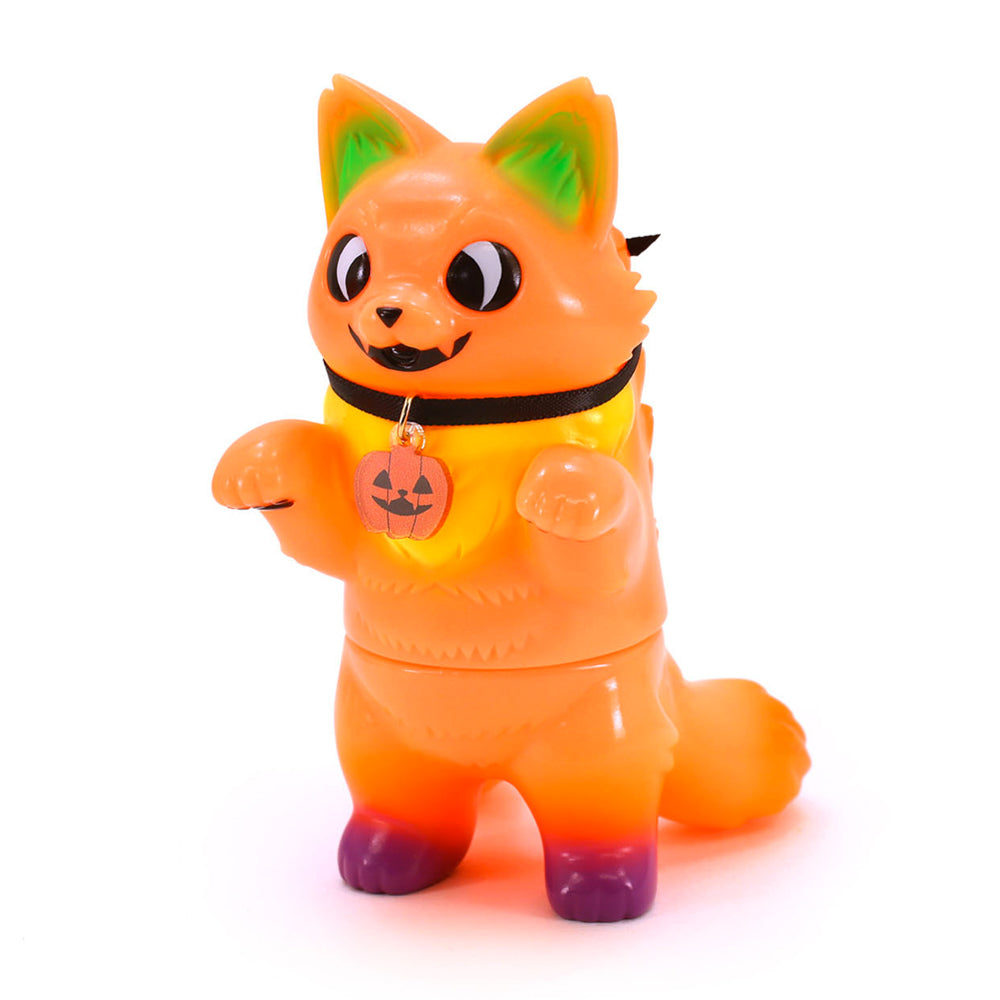 Fluffy Negora Halloween 2022 Sofubi Art Toy by Konatsuya