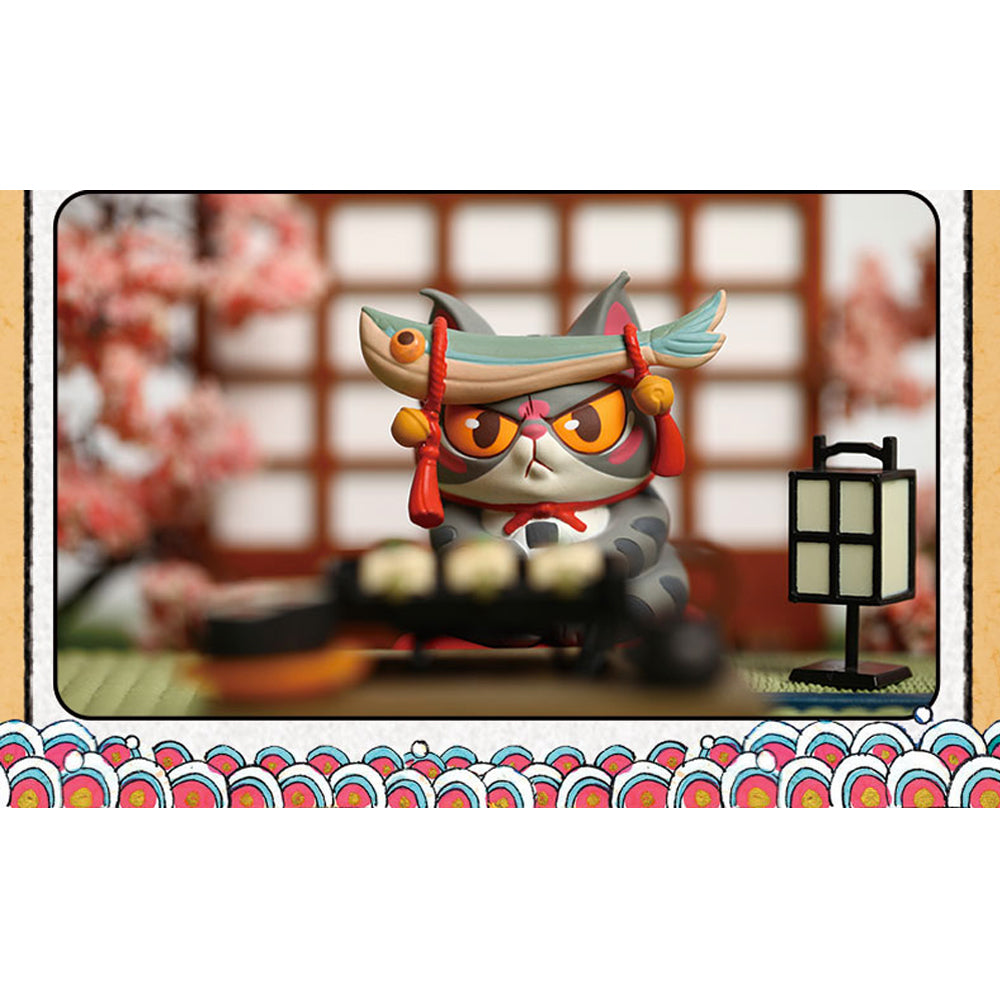 Noodle Cat Food On Head Blind Box Series by 52Toys