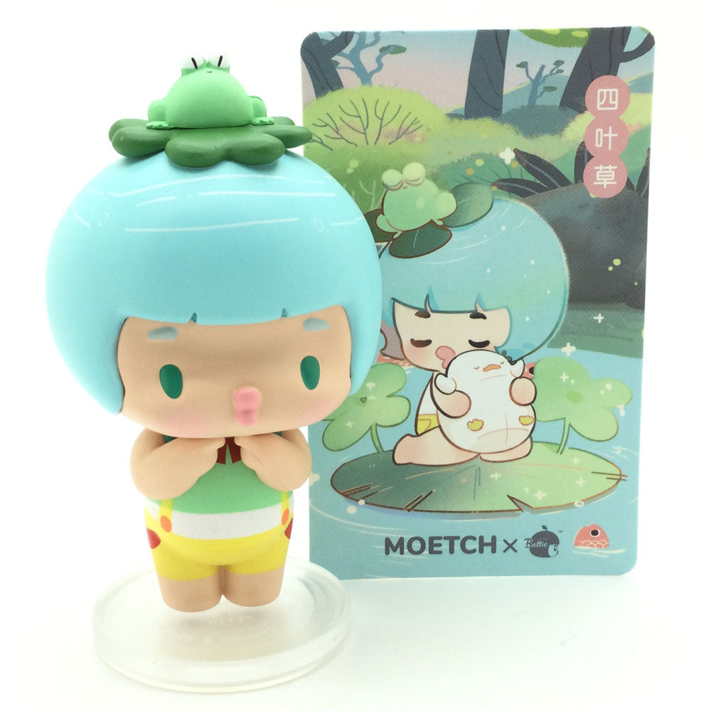 Bettie Lucky Star Blind Box Series by Yindao Murong x Moetch Toys - Four Leaf Clover