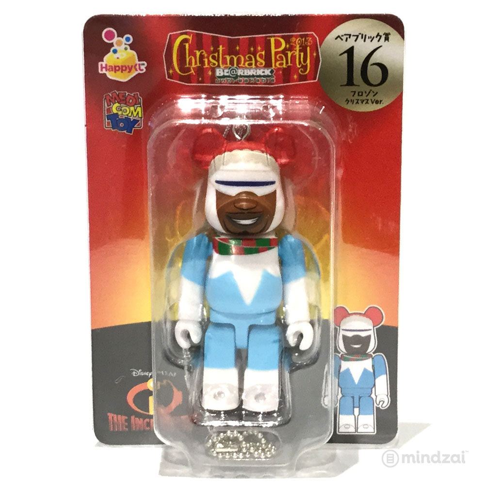 Disney Pixar Bearbrick Unbreakable - Frozone Christmas Version 100% Size