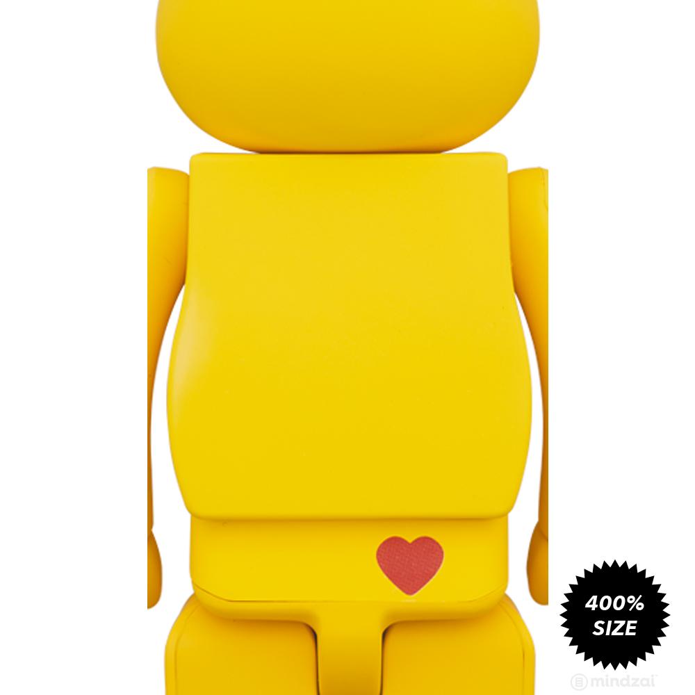 Care Bears Funshine Bear 400% Bearbrick by Medicom Toy