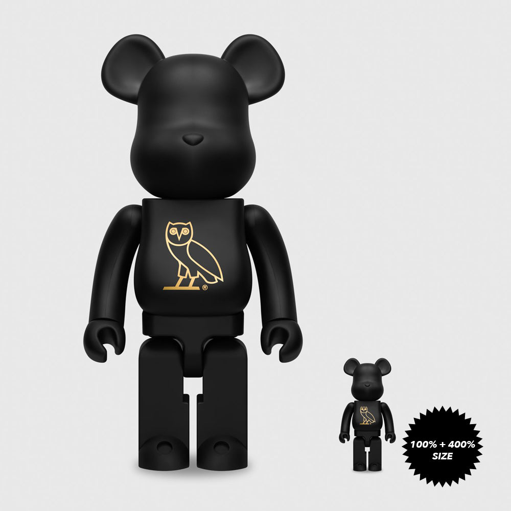 OG OWL 400% Bearbrick by OVO x Medicom Toy