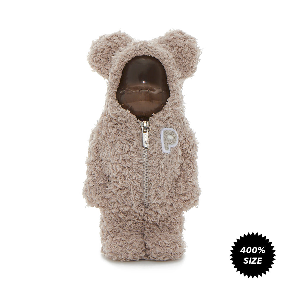 Gelato Pique (Beige) 400% Bearbrick by Medicom Toy