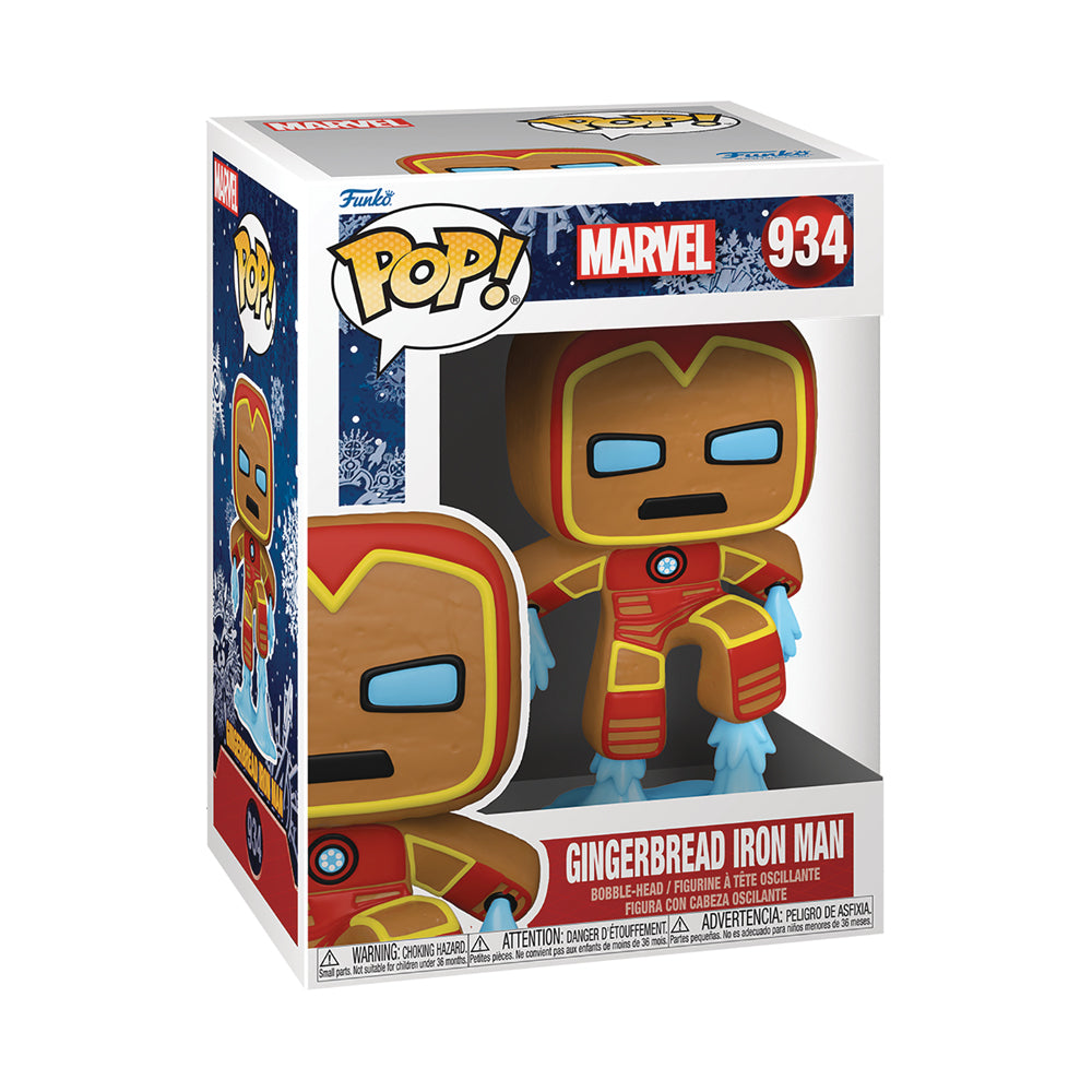 Gingerbread Iron Man POP! Vinyl Figure by Funko