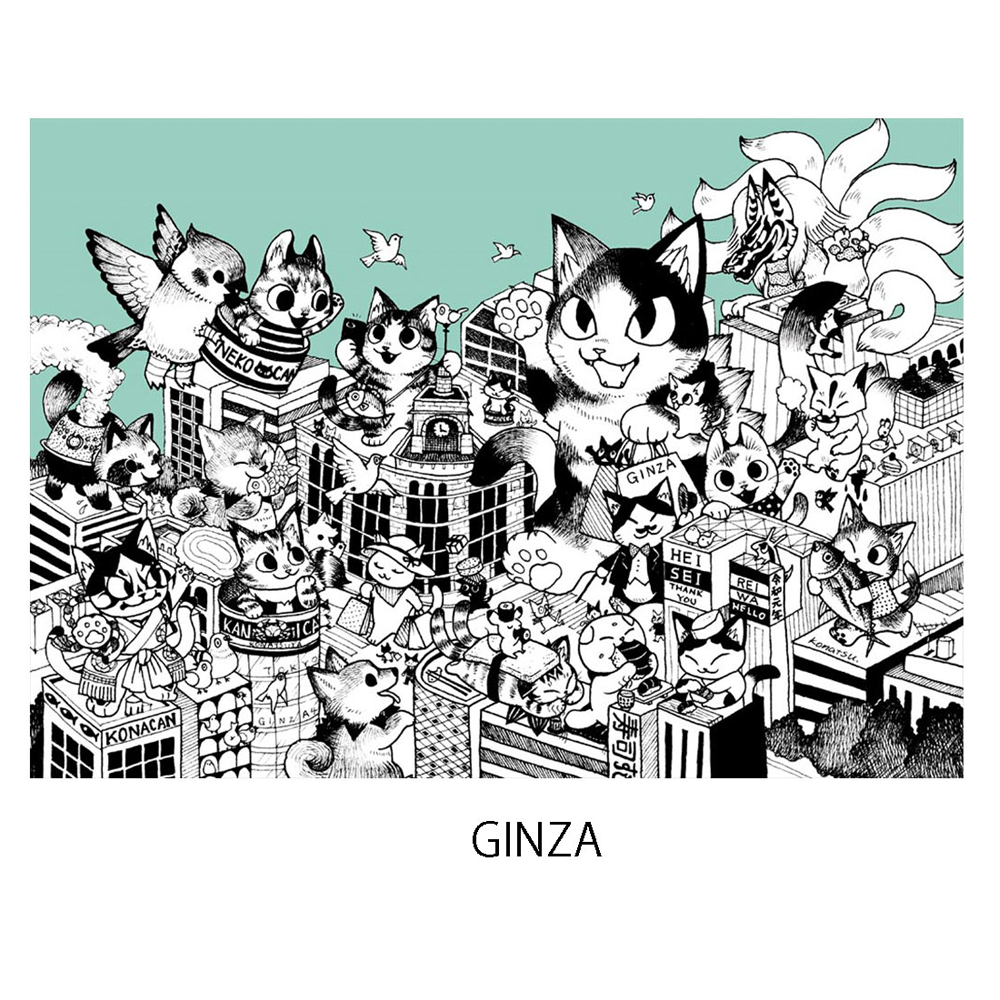 Ginza Print by Konatsuya