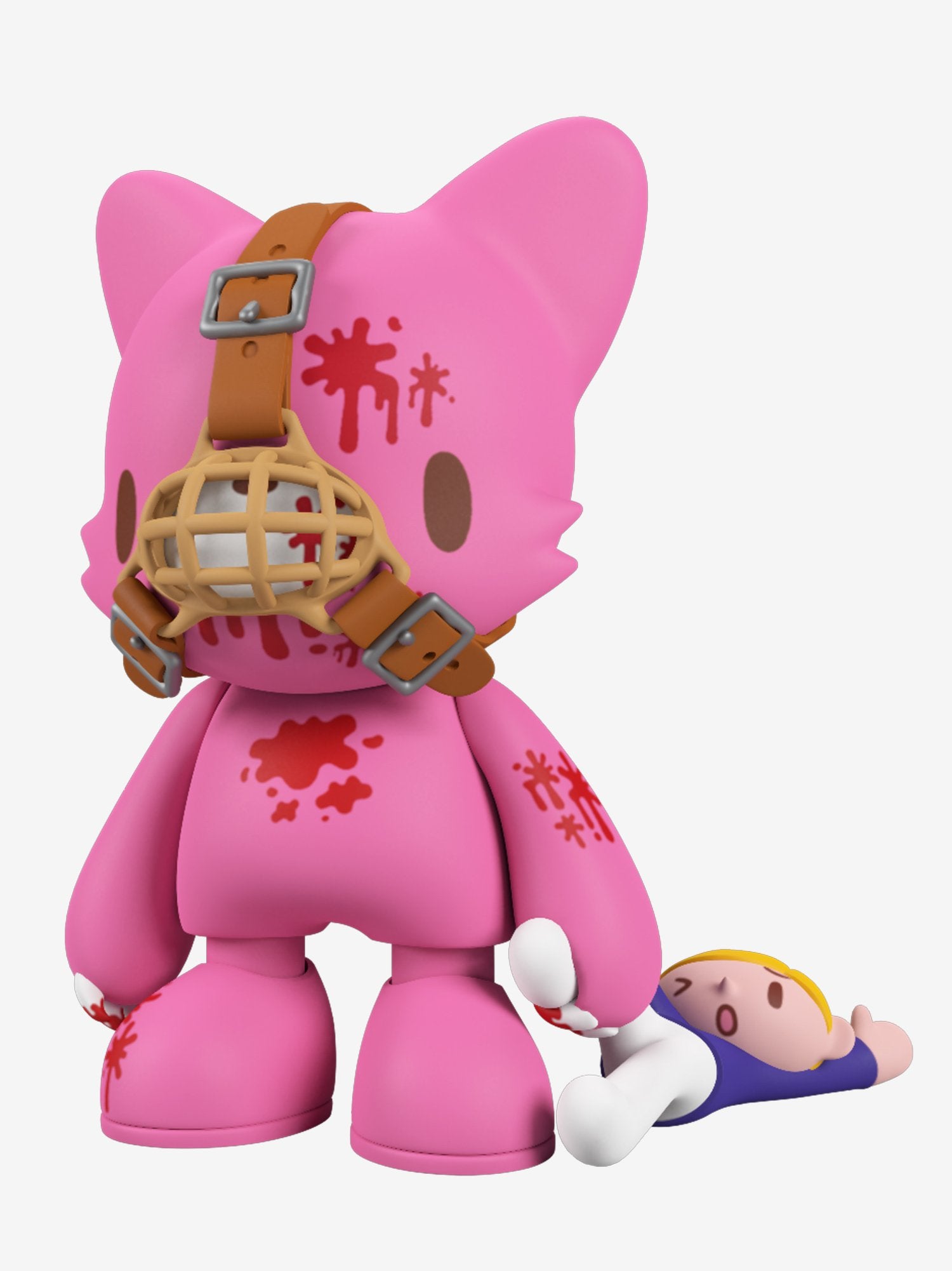 Gloomy in Pink SuperJanky by Mori Chack x Superplastic