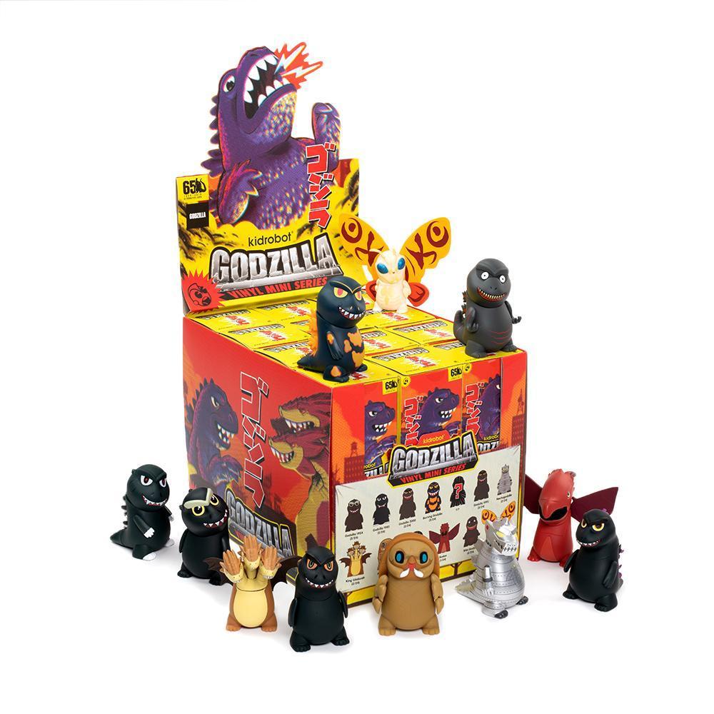 godzilla king of the monsters vinyl Godzilla King of the Monsters Vinyl Mini Figure Series by Kidrobot