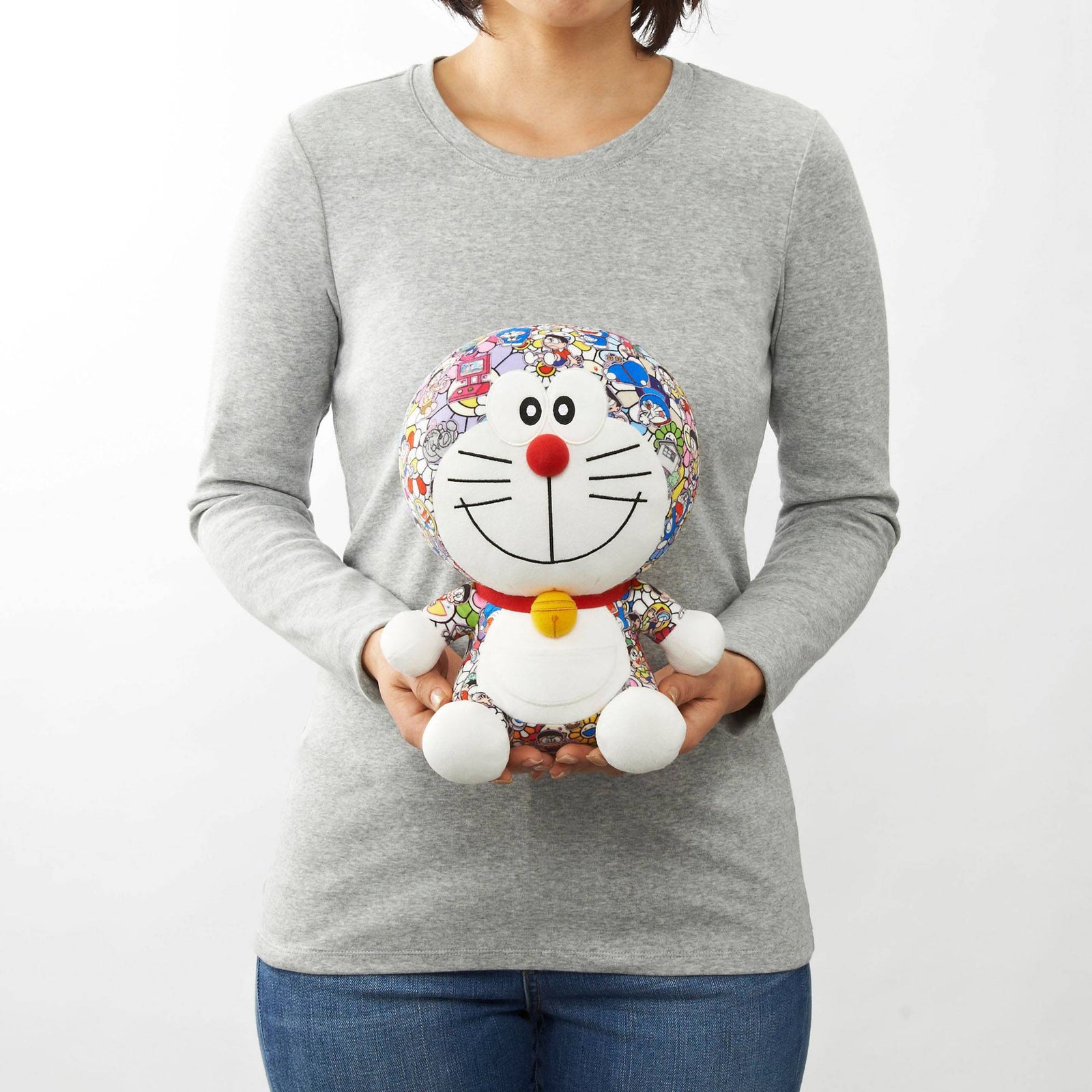 Doraemon Limited Edition Plush Toy by Uniqlo x Takashi Murakami