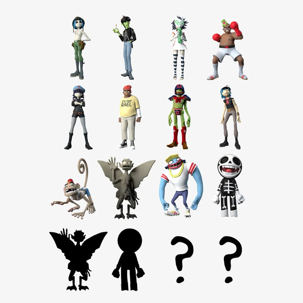 GORILLAZ Mini Series by SUPERPLASTIC X GORILLAZ