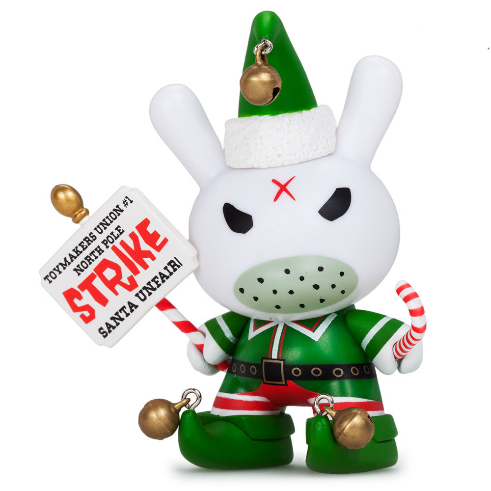 Grumpy Elf 3" Dunny by Frank Kozik x Kidrobot - Mindzai  - 1