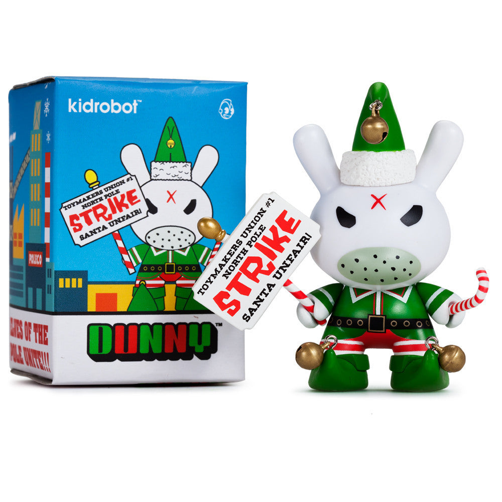 Grumpy Elf 3" Dunny by Frank Kozik x Kidrobot - Mindzai  - 2