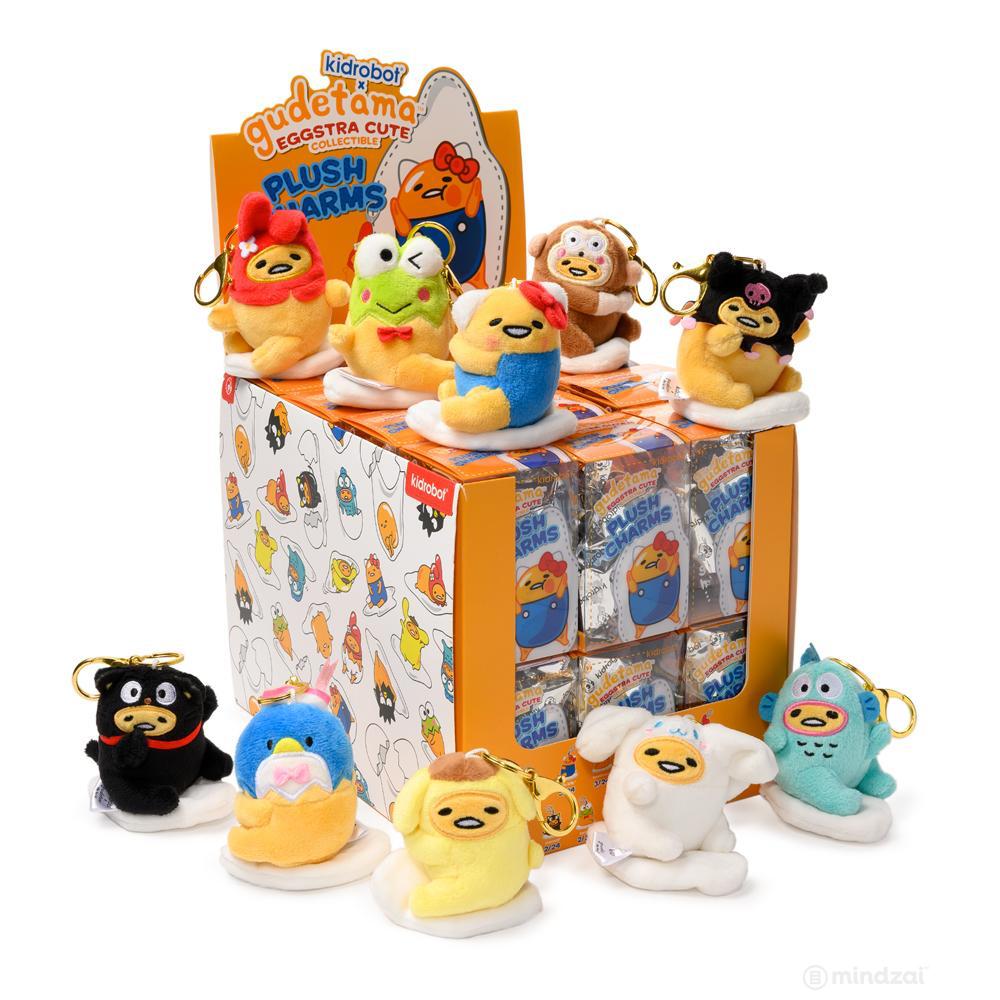 Gudetama Blind Box Plush Charms by Sanrio x Kidrobot