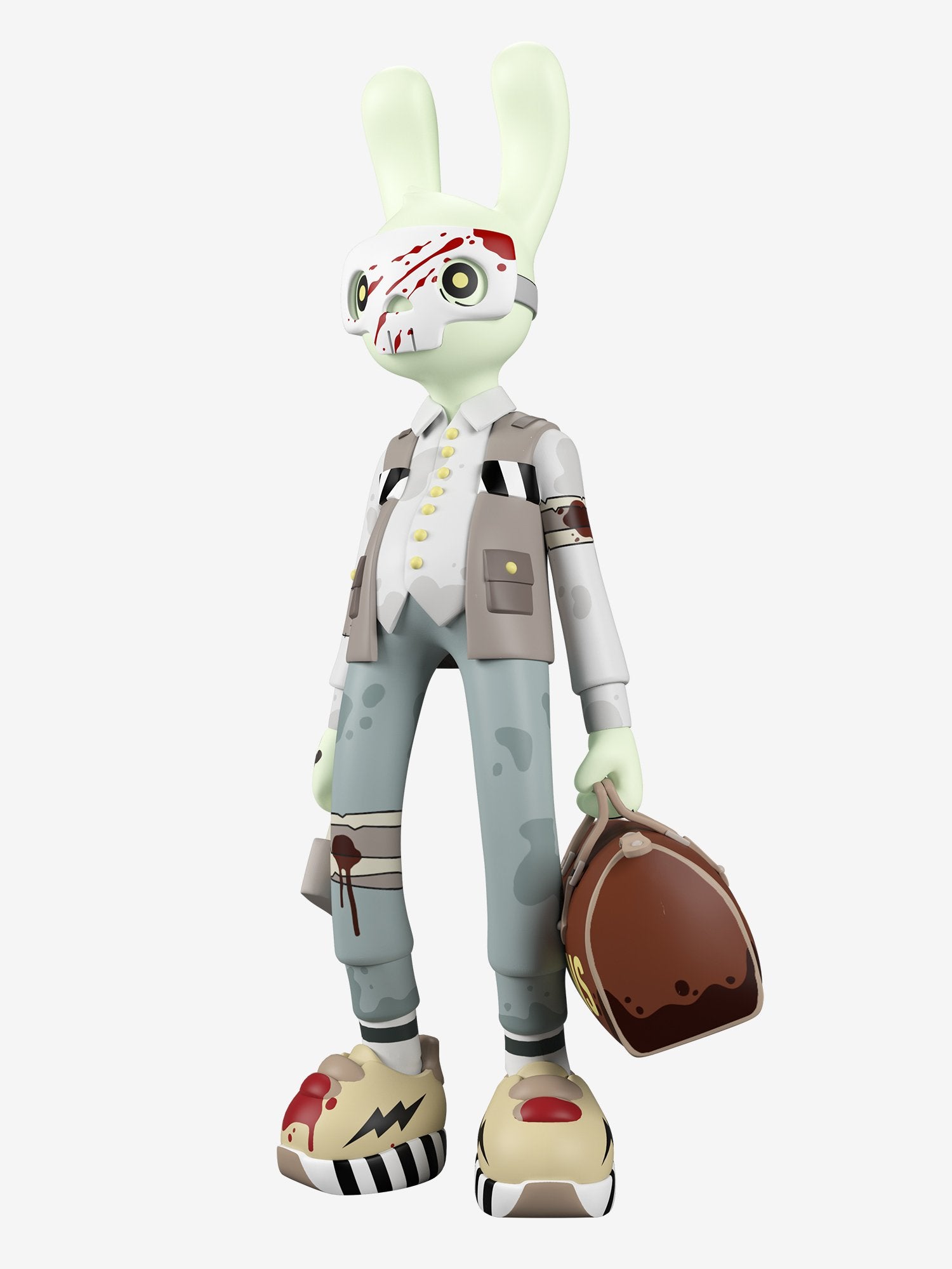 Superplastic x Guggimon “WORK & SLAY” Glow Edition 12-INCH Art Toy Figure