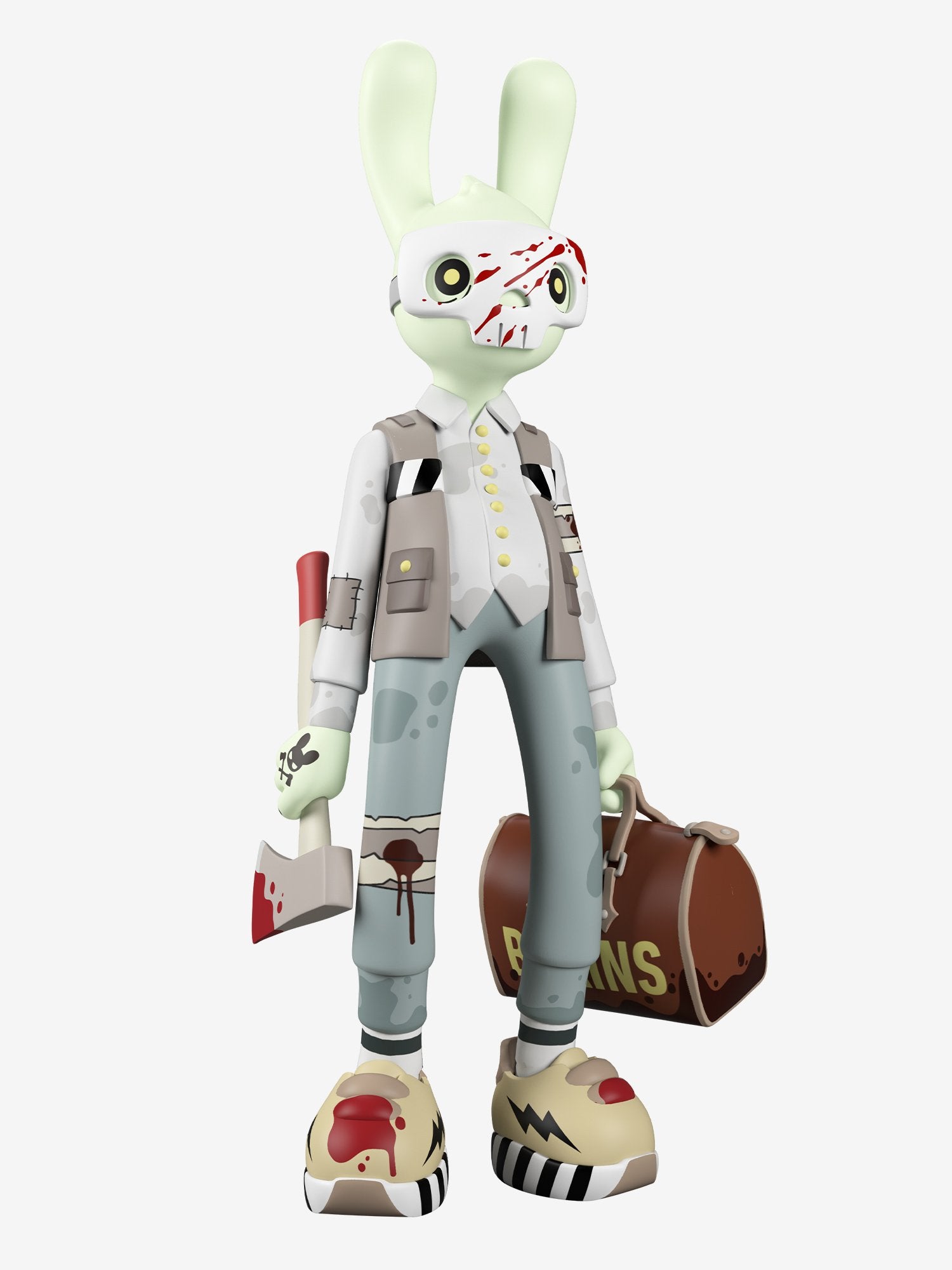 Superplastic x Guggimon “WORK & SLAY” Glow Edition 12-INCH Art Toy Figure