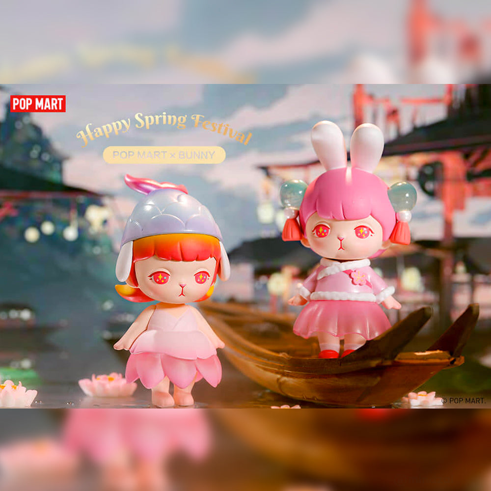 Bunny Happy Spring Festival Blind Box Series by POP MART