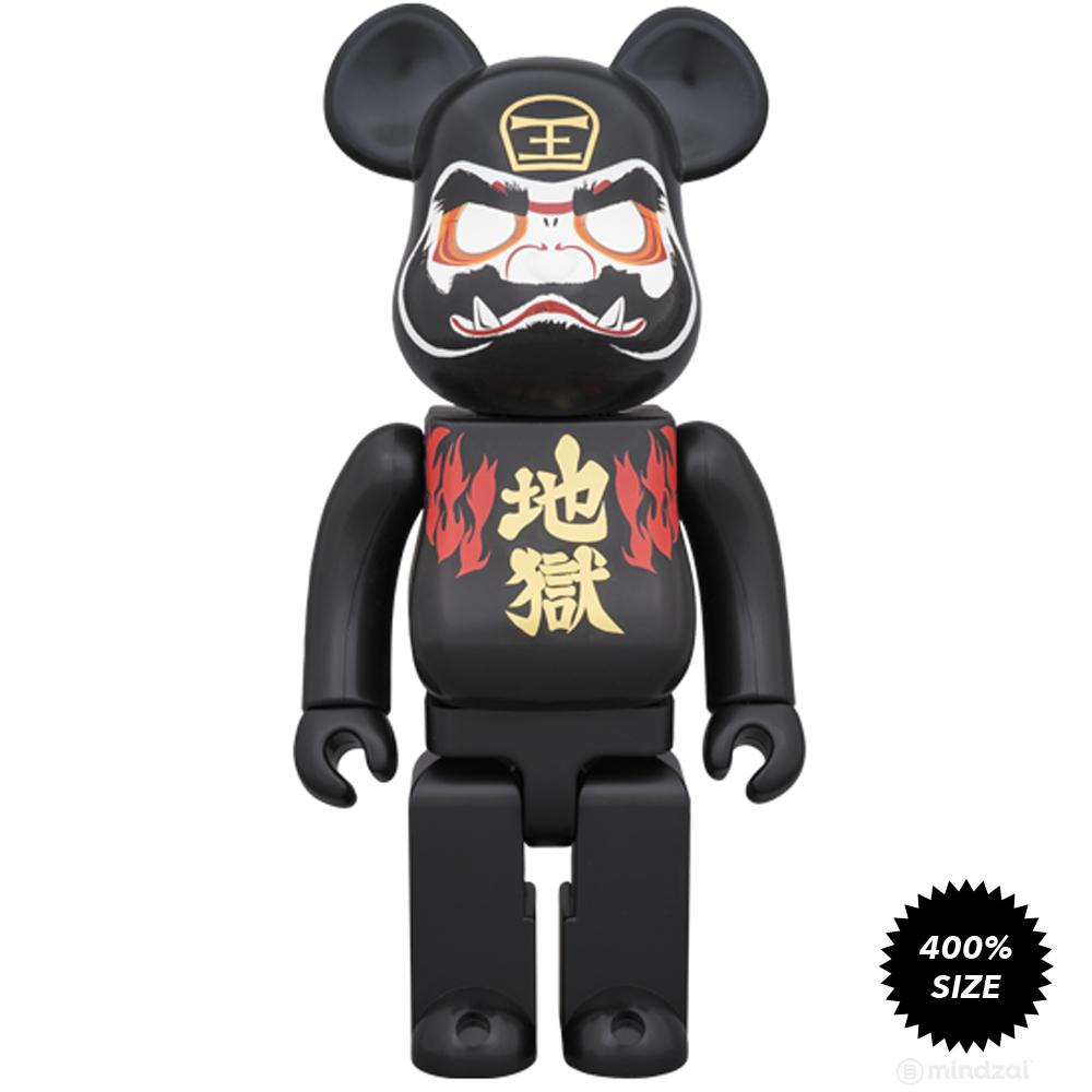 Hell Daruma 400% Bearbrick by Medicom Toy