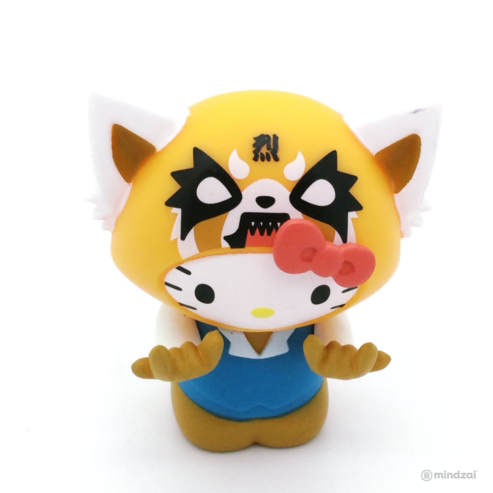 Hello Kitty Time To Shine Vinyl by Kidrobot x Sanrio - Hello Kitty Dressed as Aggretsuko