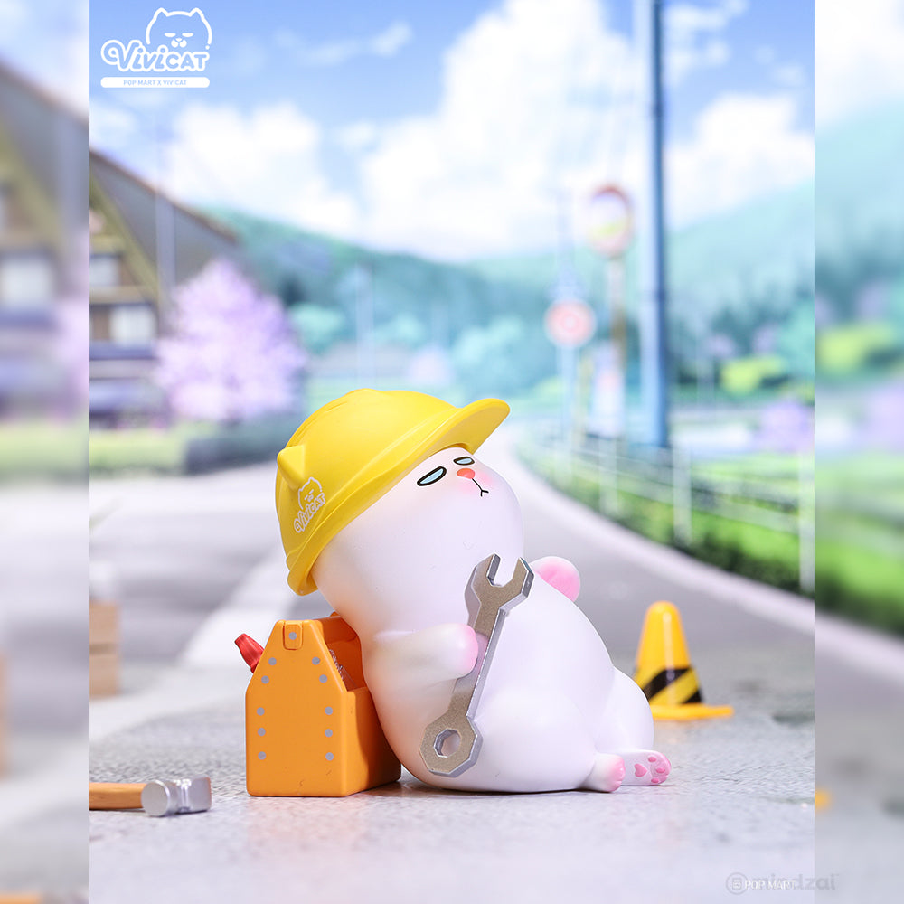 Vivicat Helmet Blind Box Series by POP MART