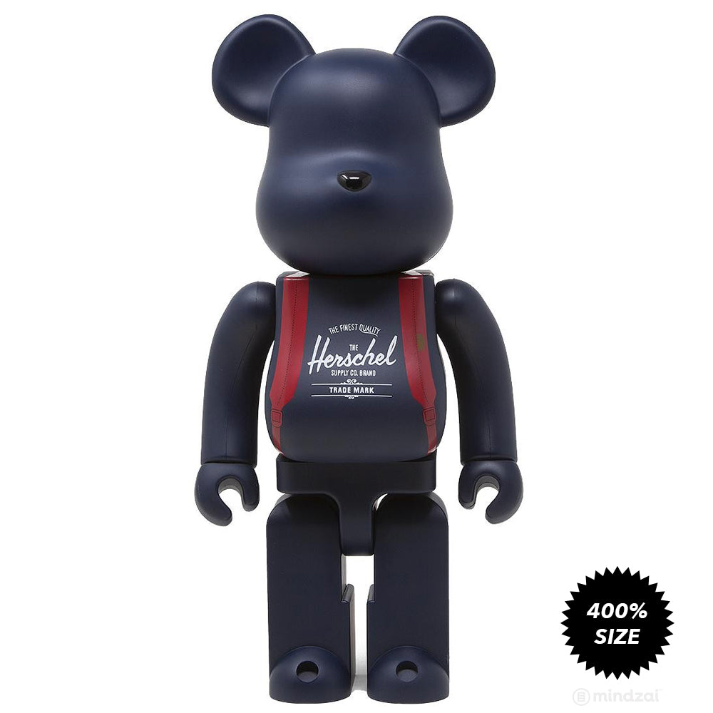 Herschel Supply 400% Bearbrick by Medicom Toy