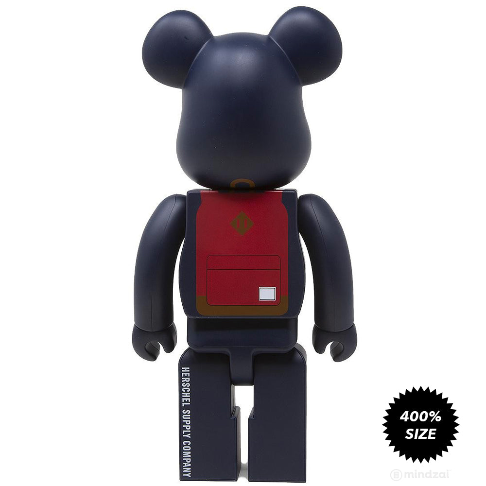 Herschel Supply 400% Bearbrick by Medicom Toy