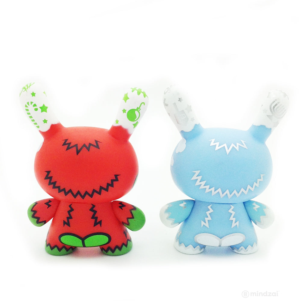 HolidAPE Christmas Dunny and Chanukah Dunny (Set of 2) (MAD)