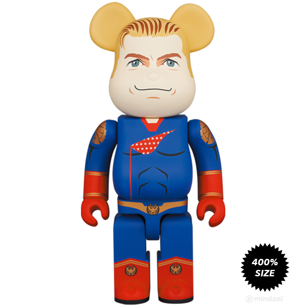 The Boys: Homelander 400% Bearbrick by Medicom Toy
