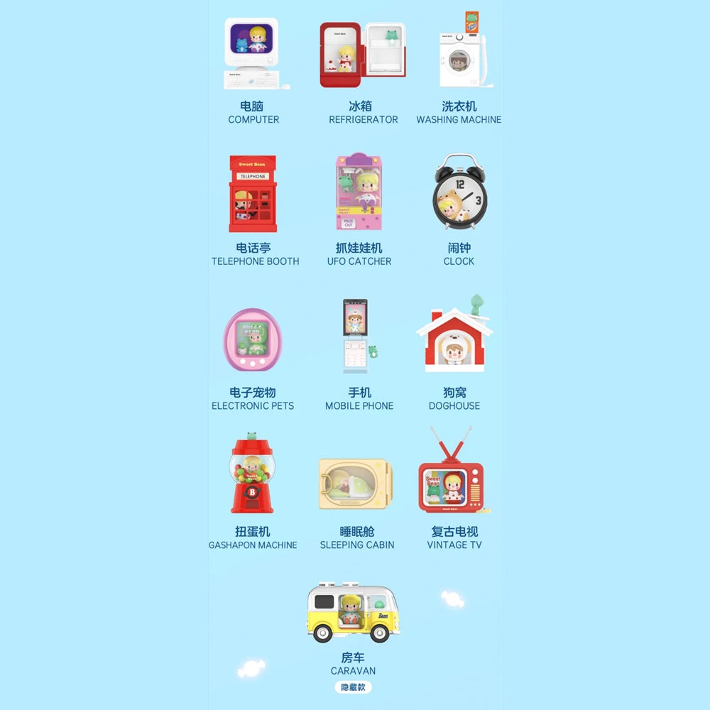 Sweet Bean I Am Here Blind Box Series by POP MART