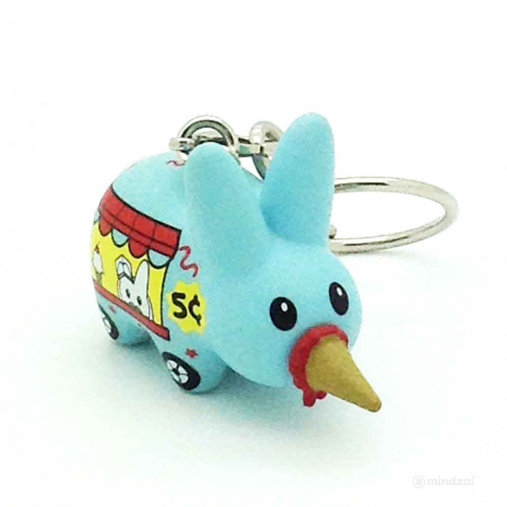 Bite Sized Labbit Mini Series - Ice Cream Truck Keychain