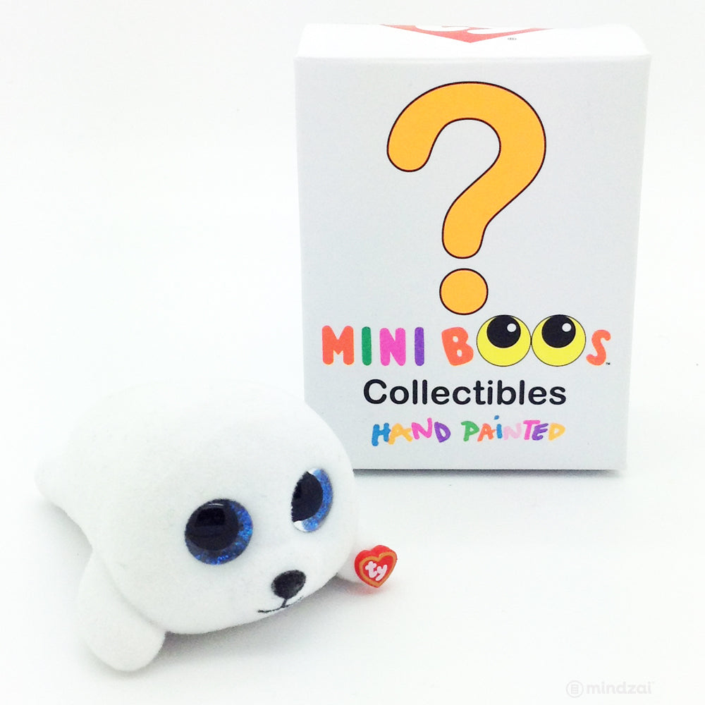 Mini Boos Collectibles Hand Painted by TY - Icy the Seal