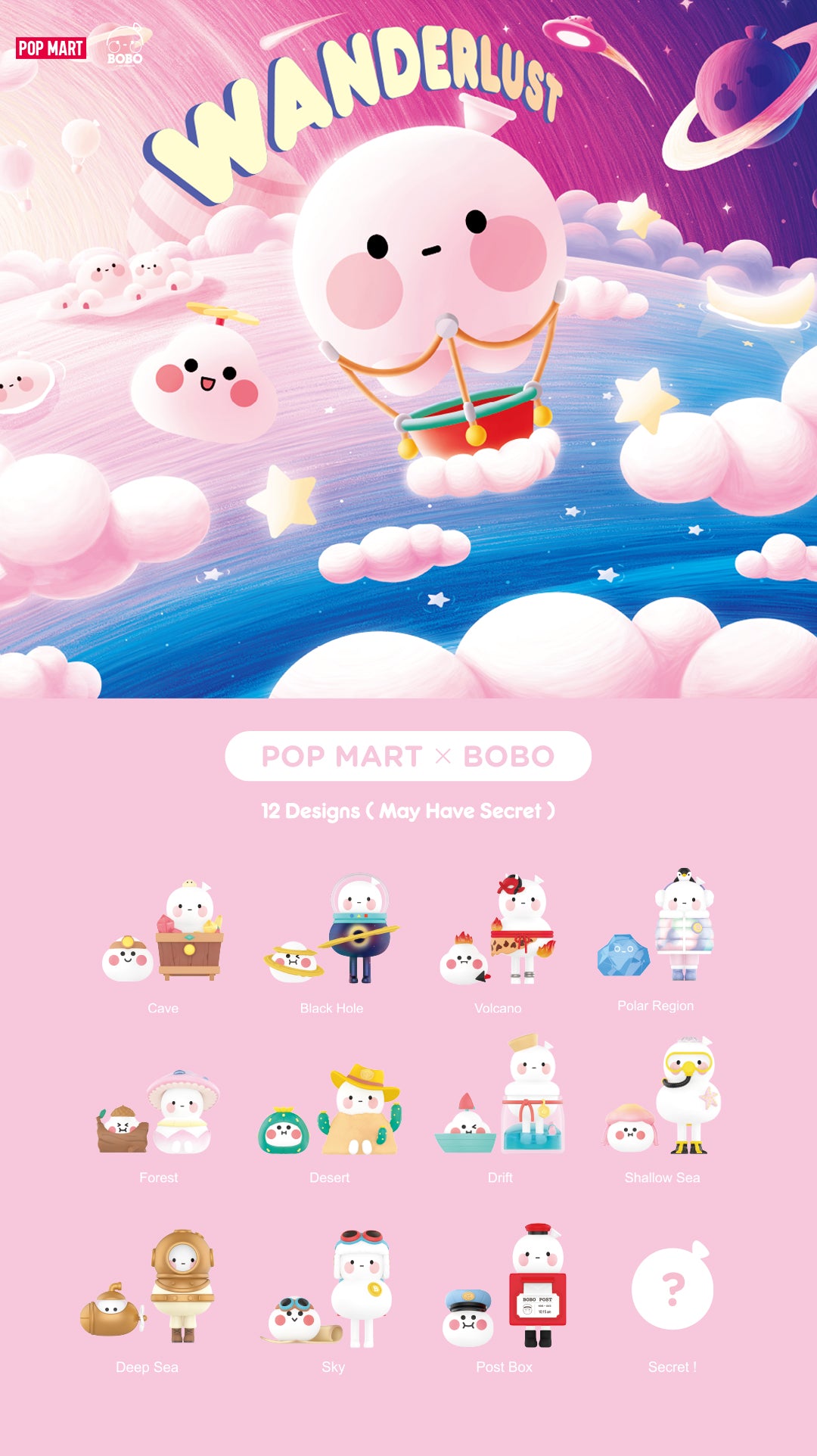 Bobo and Coco Wanderlust Series by POP MART