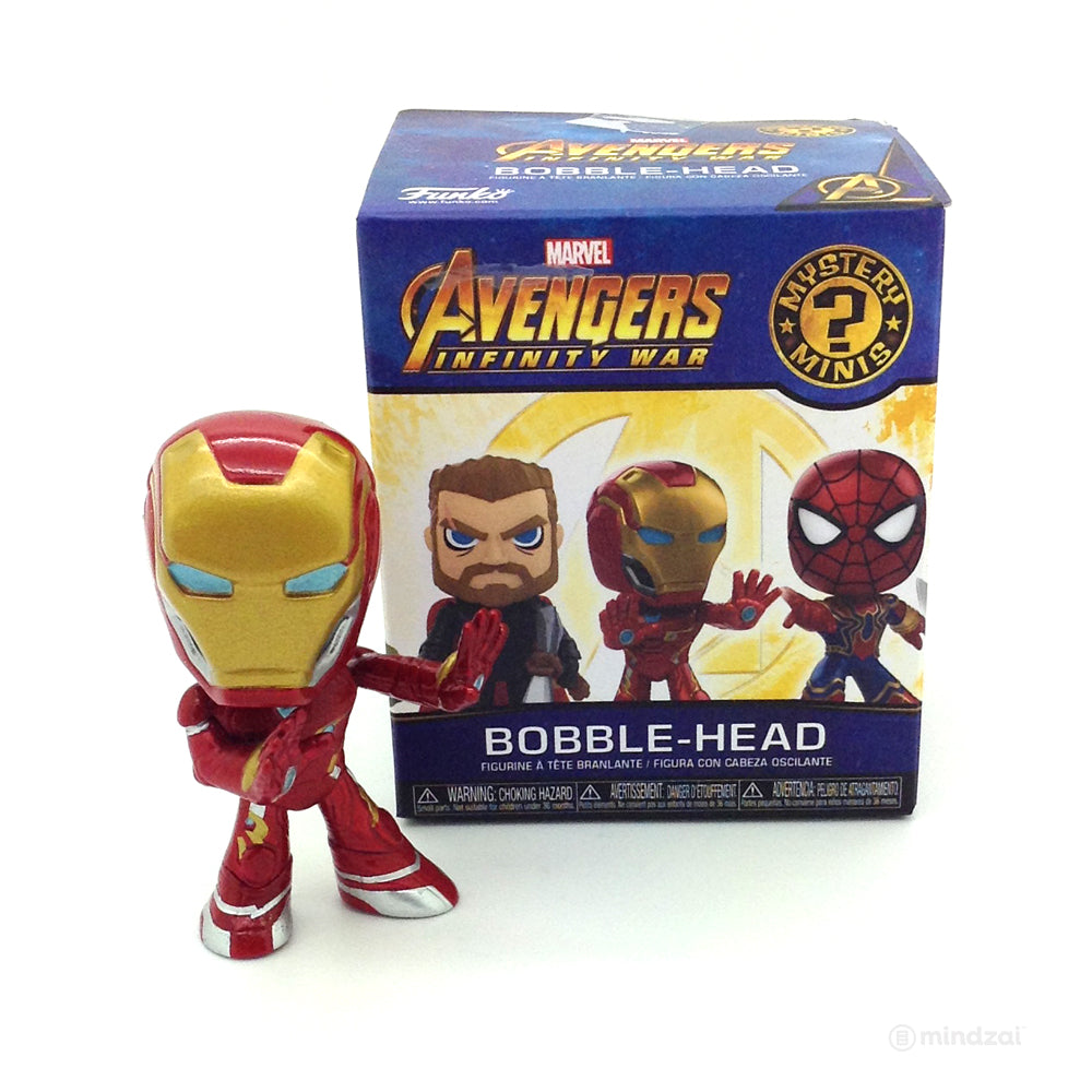 Avengers: Infinity War Bobblehead Mystery Minis Blind Box by Funko x Marvel - Iron Man