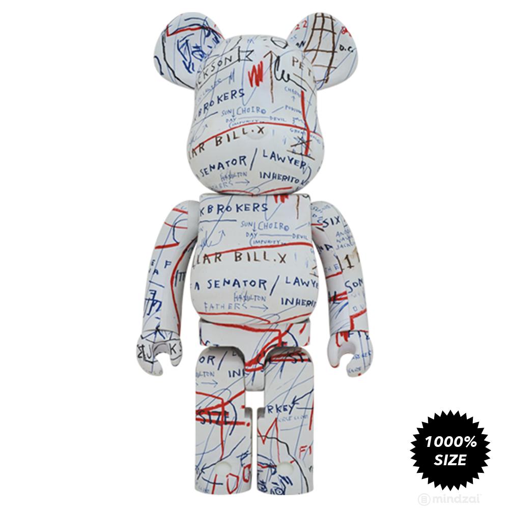 Jean-Michel Basquiat #2 1000% Bearbrick by Medicom Toy