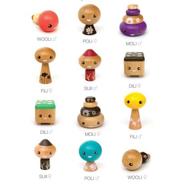 Jibibuts Wooden Toys Blind Box by Noferin - Mindzai  - 2