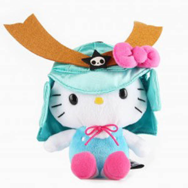 Tokidoki x Hello Kitty 5&quot; Kabuto Kitty Plush - Mindzai
 - 1