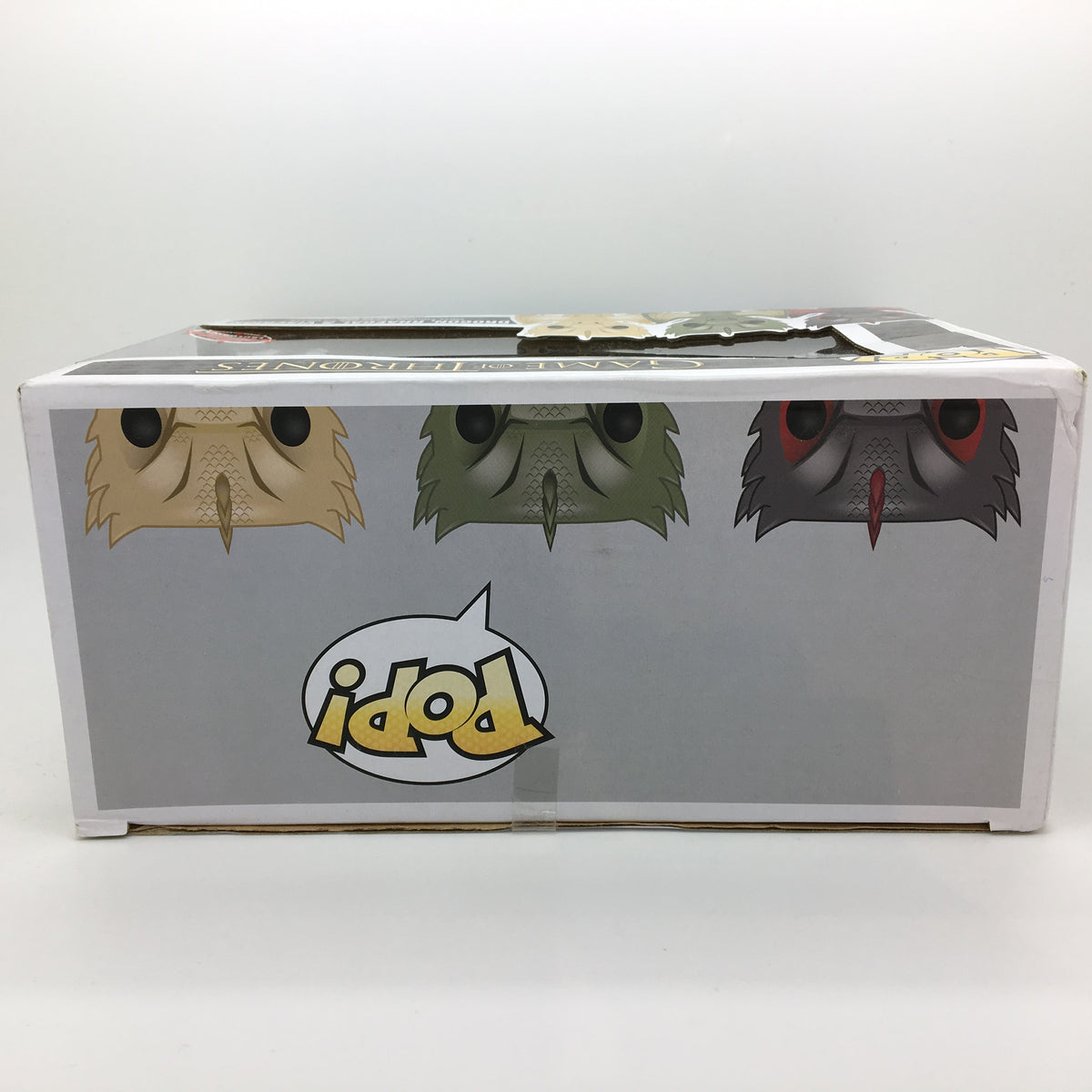 Game of Thrones - Drogon, Rhaegal and Viseron Metallic POP! Vinyl Figures by Funko - EB Exclusive