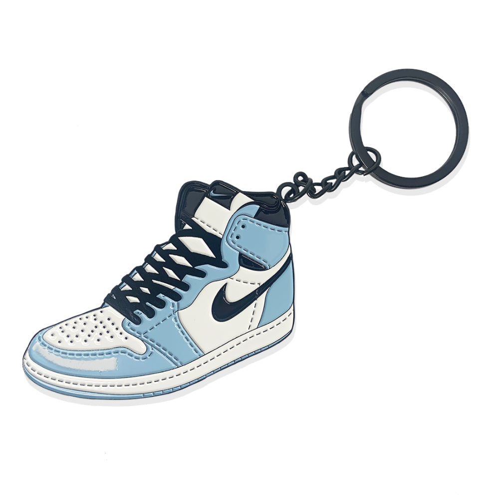 Jordan 1 University Blue Keychain by Shoobox