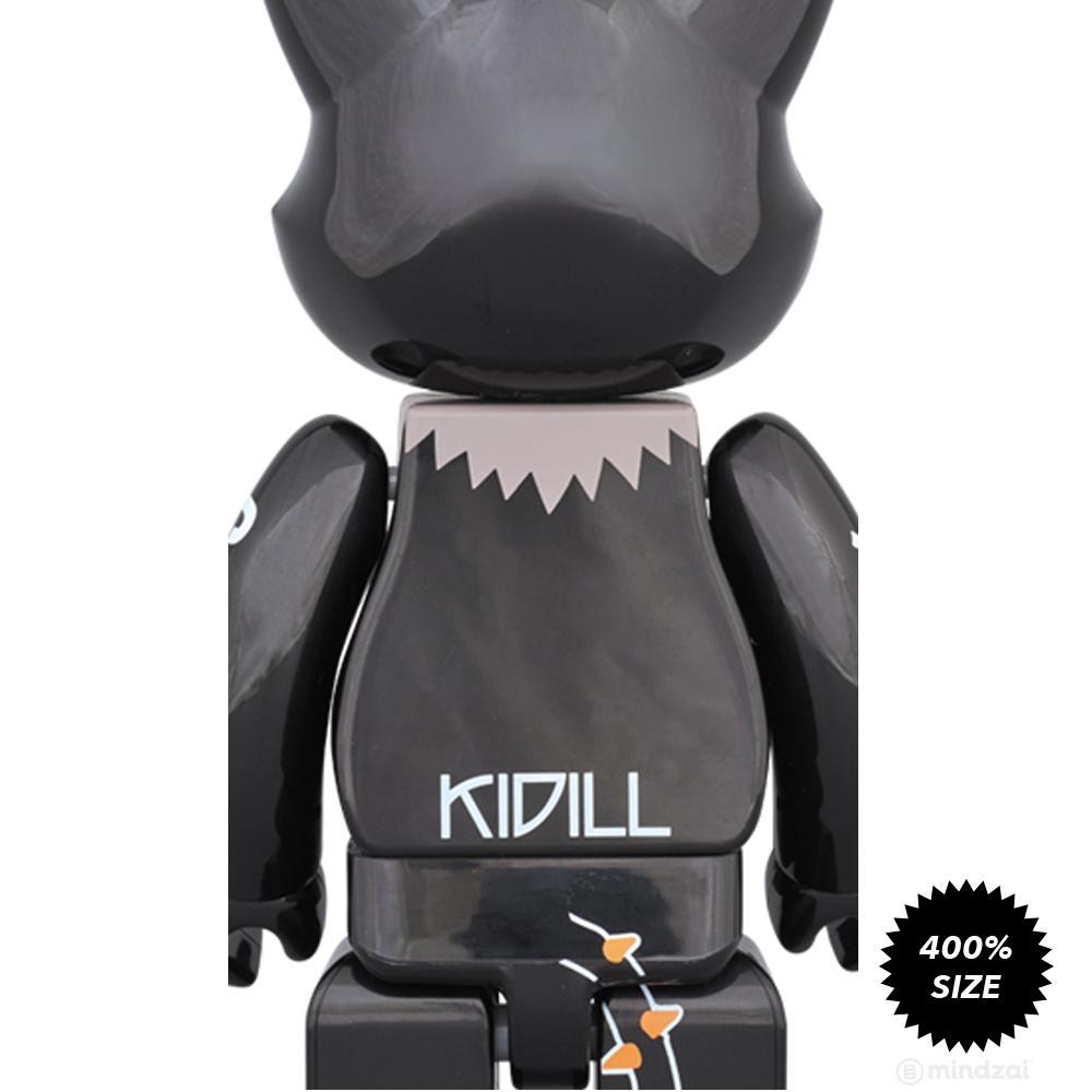 Kidill Cat 100% and 400% Bearbrick Set by Kidill x Medicom Toy