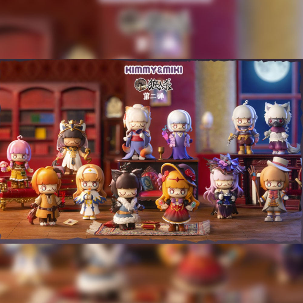 Kimmy &amp; Miki Werewolf 2nd Series Blind Box by 52Toys