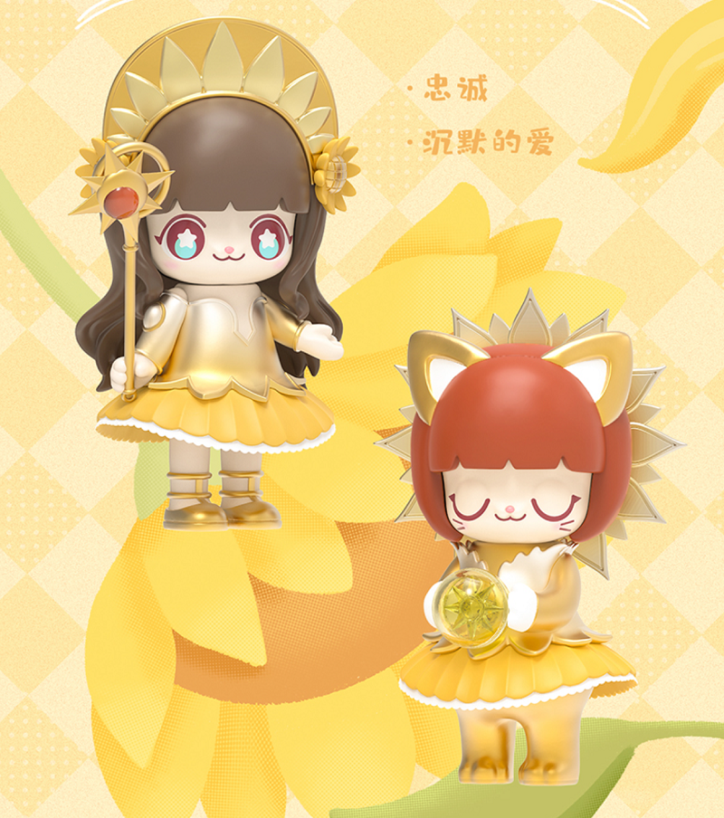 Kimmy and Miki Flower Language Blind Box Series by 52 Toys