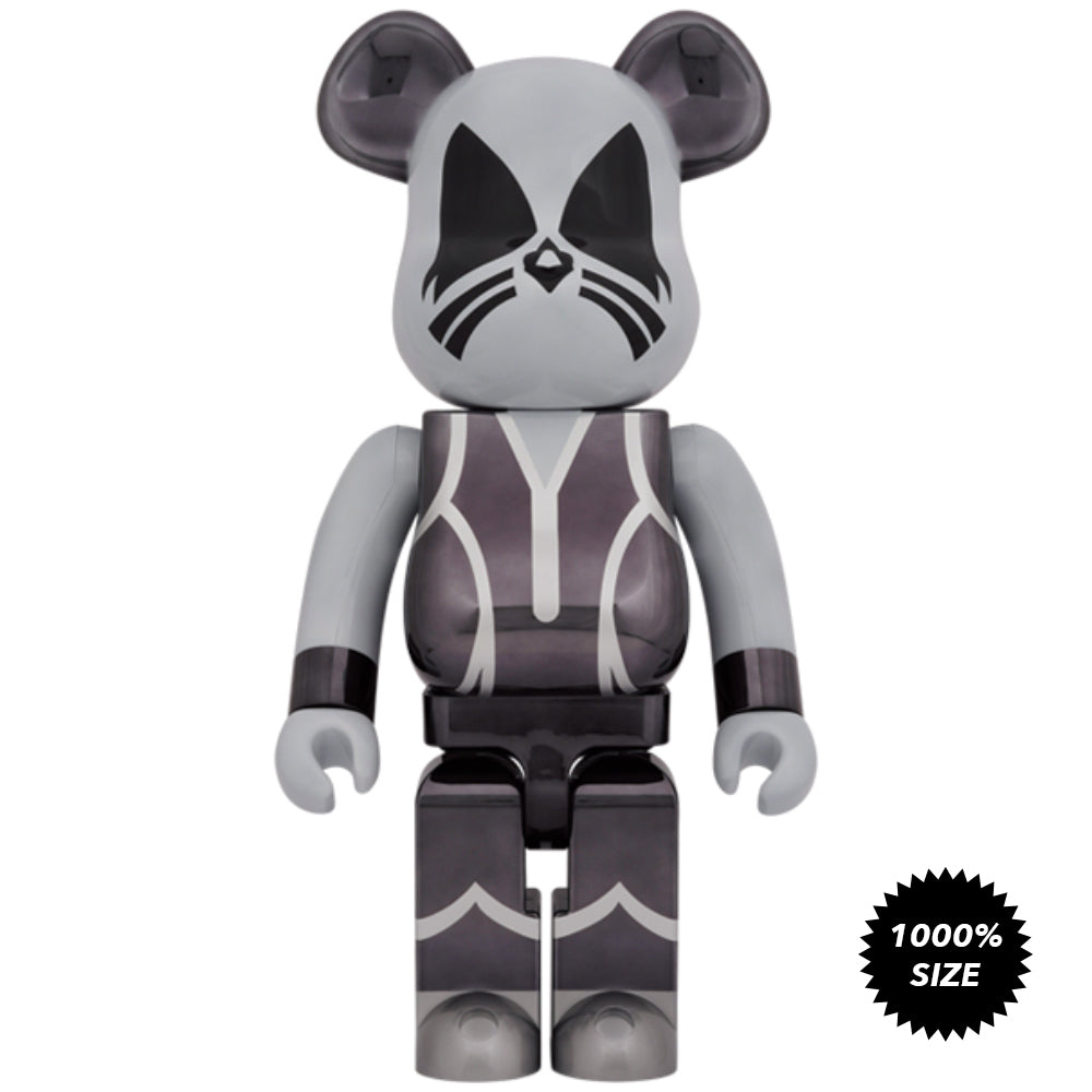 KISS Catman (Chrome Ver.) 1000% Bearbrick  by Medicom Toy