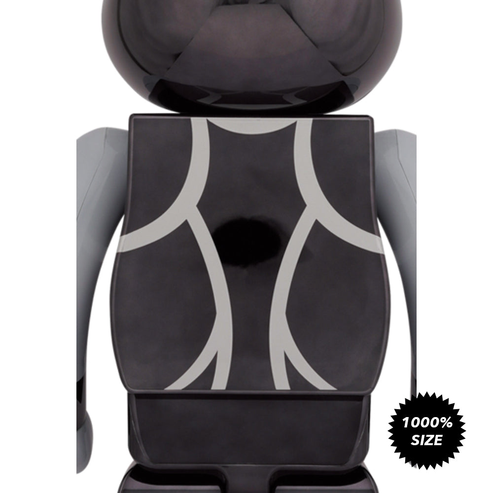 KISS Catman (Chrome Ver.) 1000% Bearbrick  by Medicom Toy