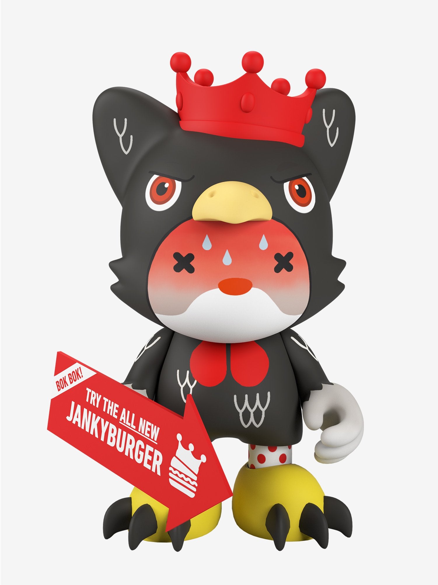 King Janky The 5.5 "General Janky's Hot 'N' Sweaty Wings" Edition by Superplastic