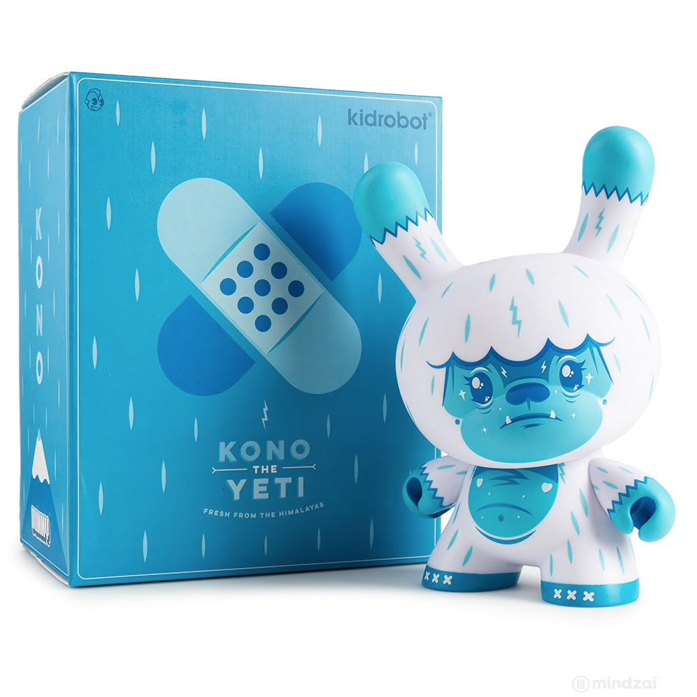 Kono the Yeti 8” Dunny by Squink x Kidrobot