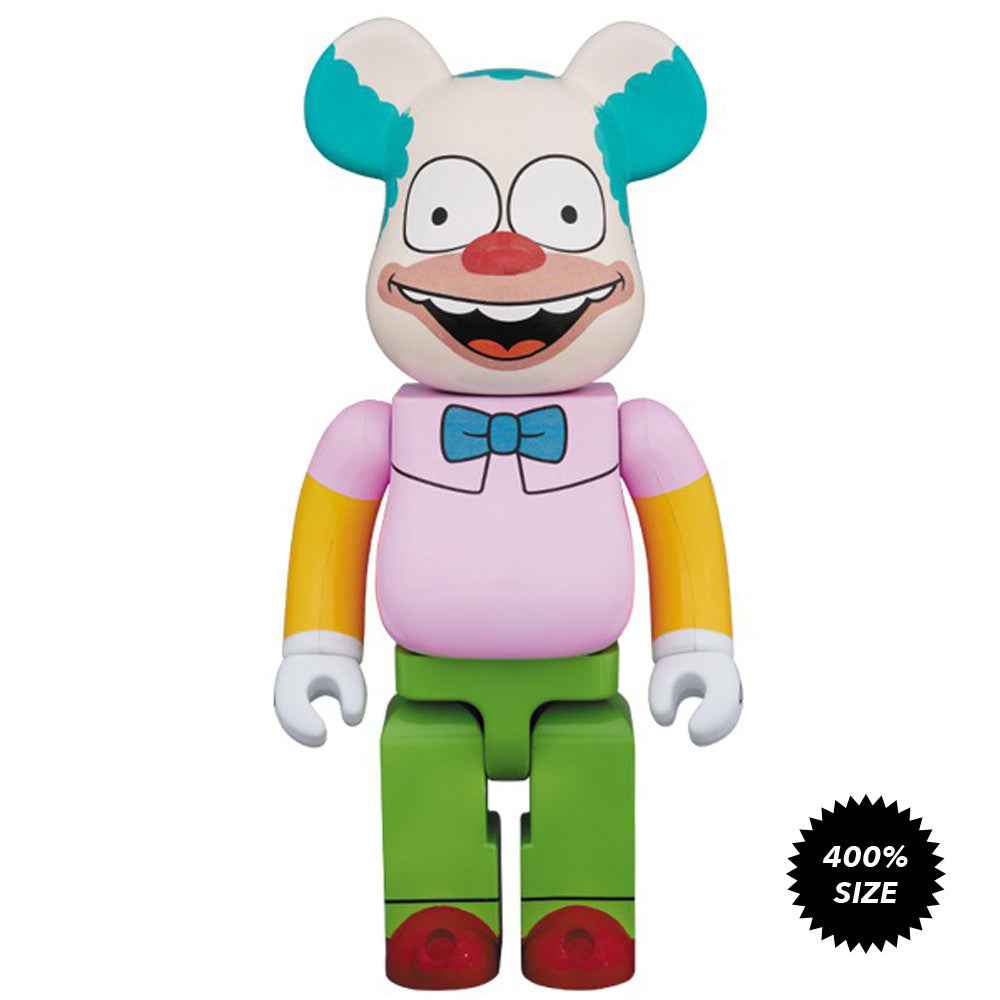 Krusty The Clown 400% Bearbrick - Pre-order - Mindzai  - 1