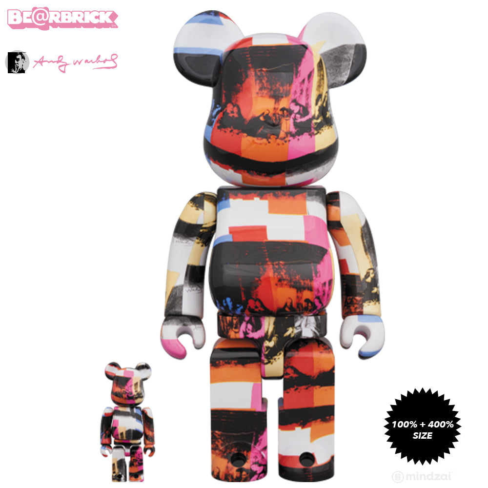 Andy Warhol The Last Supper 100% + 400% Bearbrick Set by Medicom Toy x Warhol