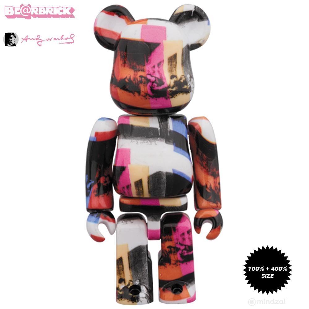 Andy Warhol The Last Supper 100% + 400% Bearbrick Set by Medicom Toy x Warhol
