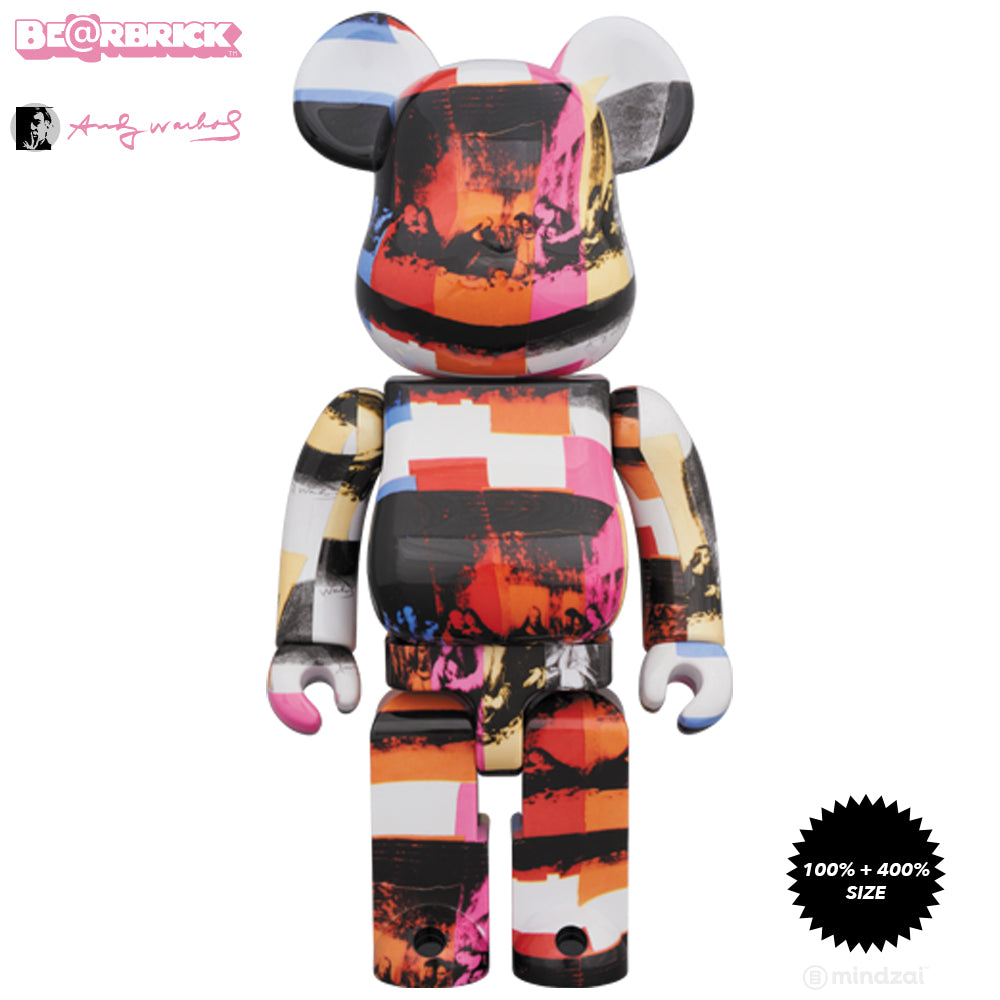 Andy Warhol The Last Supper 100% + 400% Bearbrick Set by Medicom Toy x Warhol
