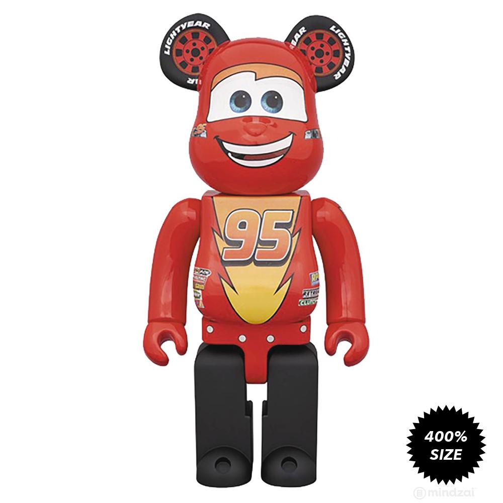 Lightning McQueen 400% Bearbrick by Medicom Toy