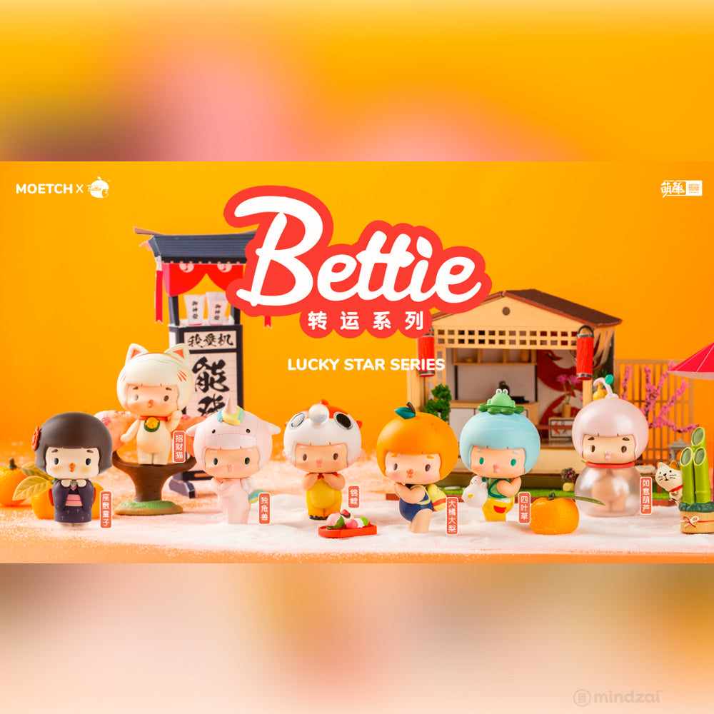 Bettie Lucky Star Blind Box Series by Yindao Murong x Moetch Toys