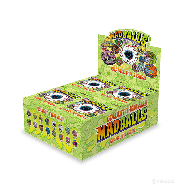 Mad Balls Enamel Pin Blindbox by Kidrobot - Mindzai Toy Shop